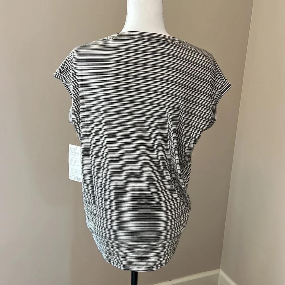 Athleta Stratus Breezy Striped Tee - Picture 3 of 5